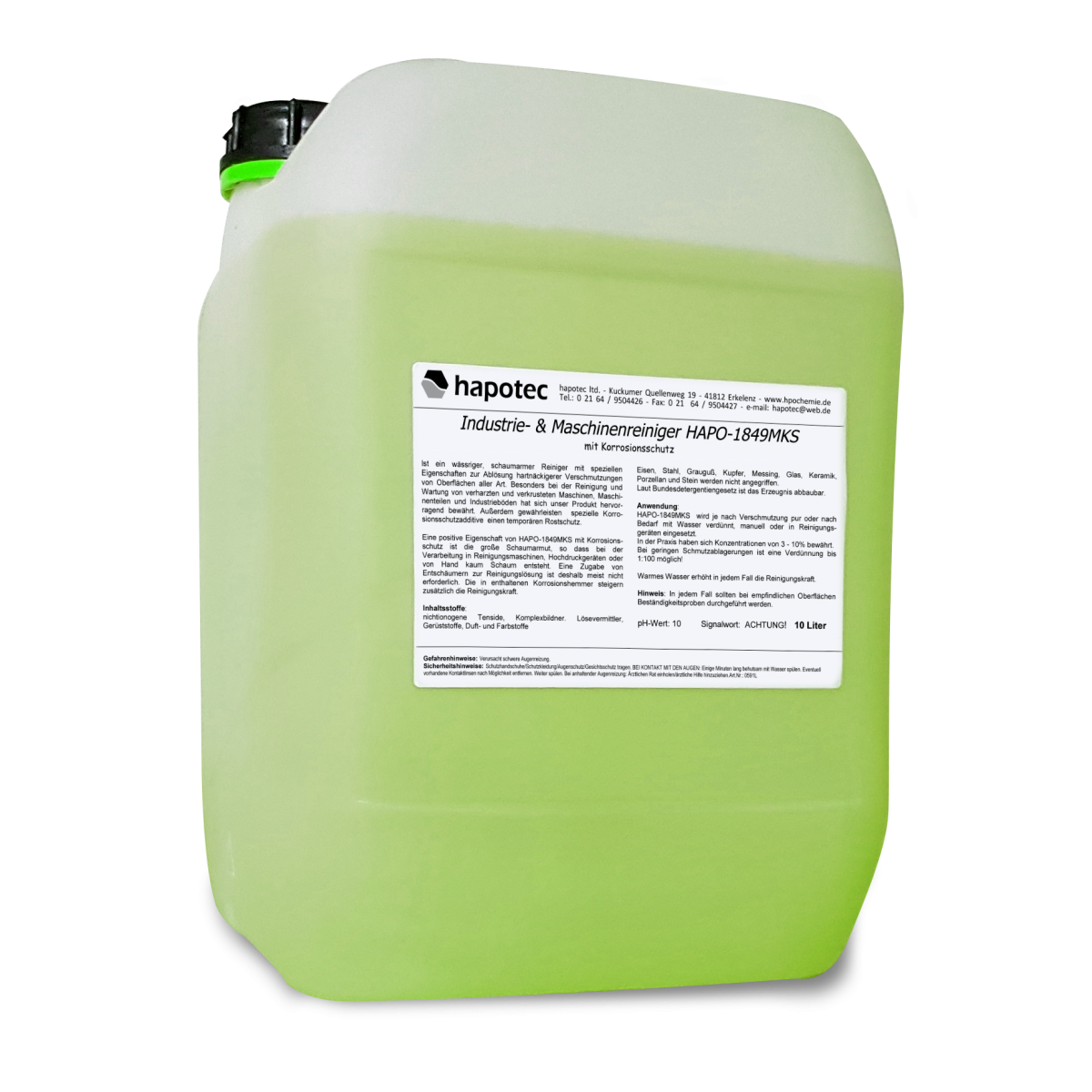 Profi Entkalker-Konzentrat mit Korrosionsschutz , 10 Liter (2x5L), DESI-IC